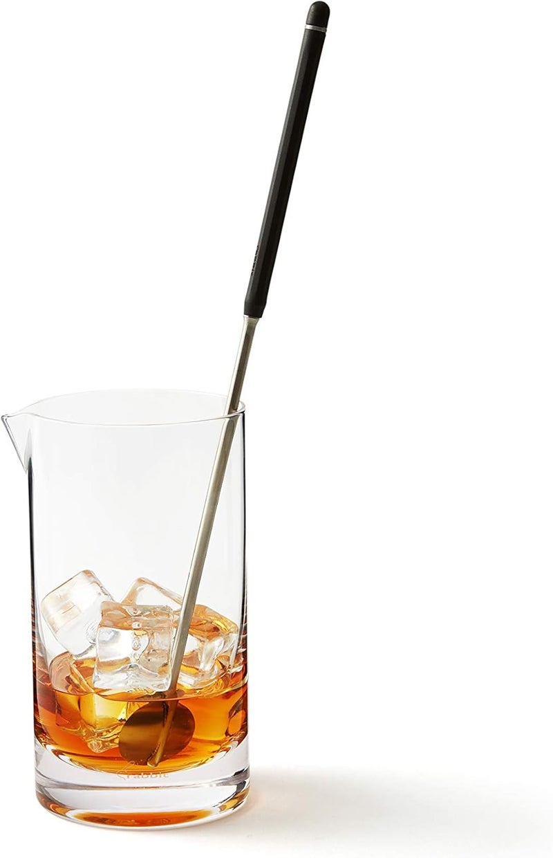 rabbit Cocktail Spin Spoon with Rotating Handle - Mix Craft Cocktails with Precision, Barware Essential for Stirring Spirit-Based Drinks Without Dilution or Ice Chips - Restaurant or Home Use - Image 4